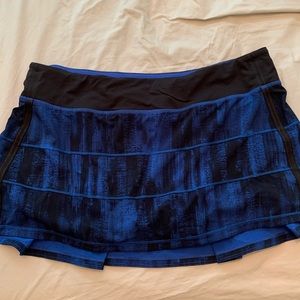 Lululemon Race Rival Running Tennis Skort size 12
